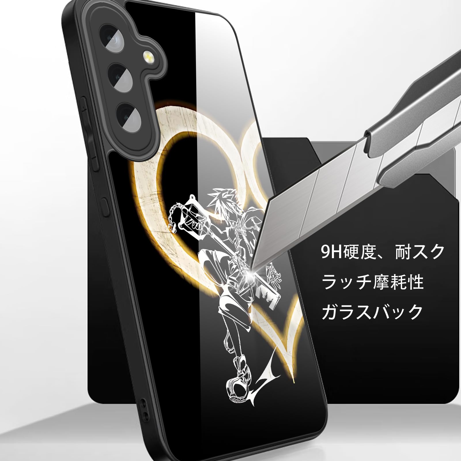 Amazon.co.jp: キングダムハーツ スマホケース galaxys25ギャラクシー